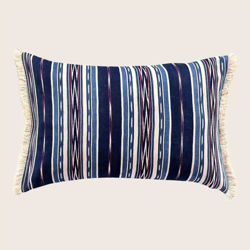 Woven Poncho Lumbar Pillow - Threads Soft Goods