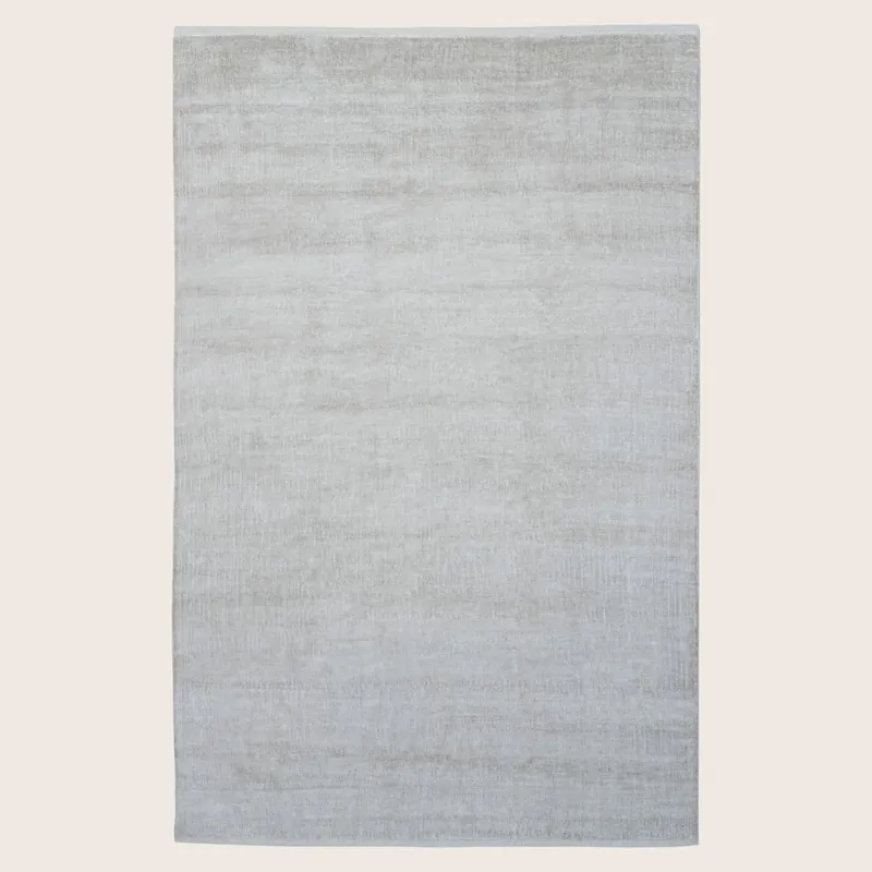 Solid Saree Silk Rug - Crimson Twine LLC