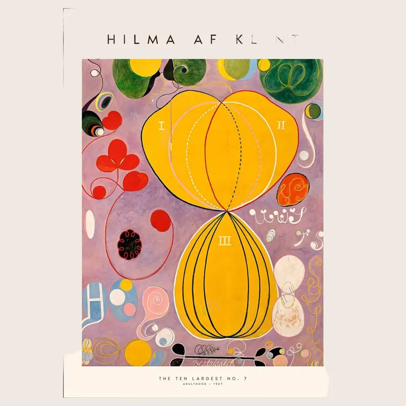 Hilma af Klint - The Ten Largest No. 07