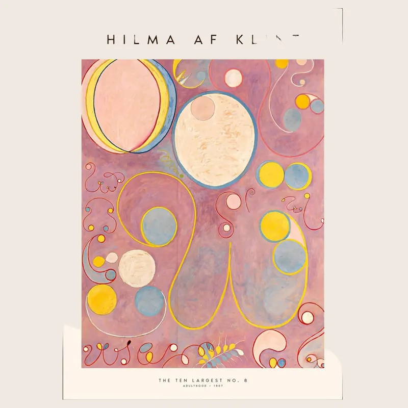 Hilma af Klint - The Ten Largest No. 08