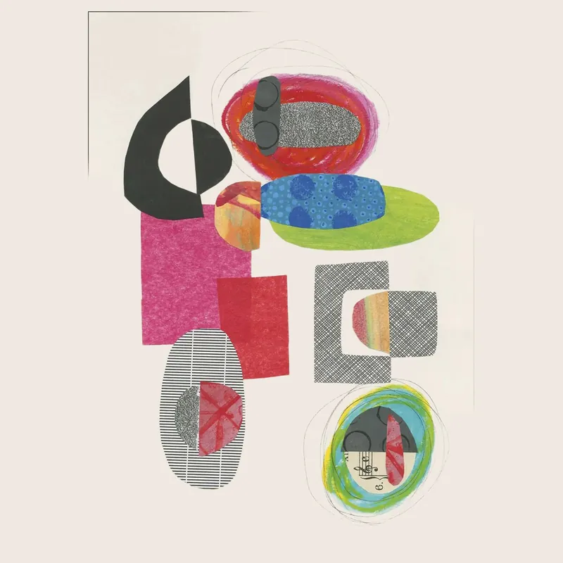 Wild Apple - Geometric Collage