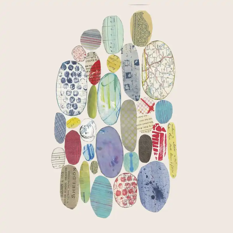 Wild Apple - Geometric Collage I