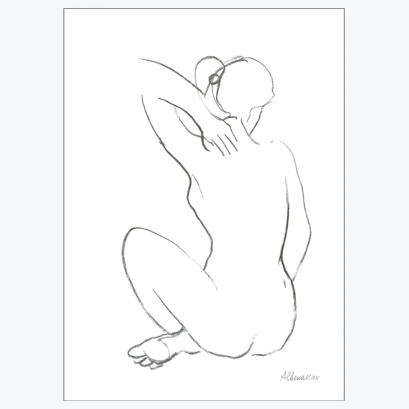 Wild Apple - Nude Sketch I