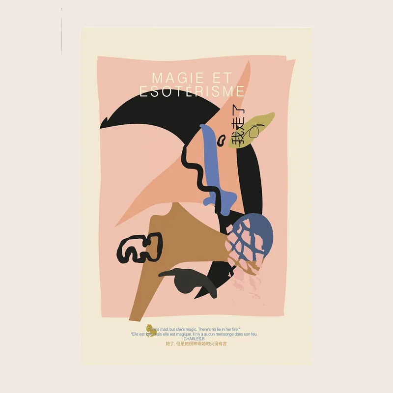 The Poster Club x Lucrecia Rey Caro - Magie