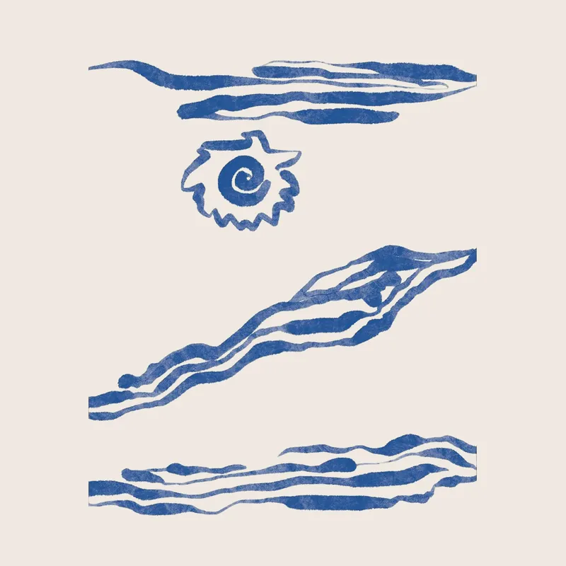 The Poster Club x Lucrecia Rey Caro - El Mar