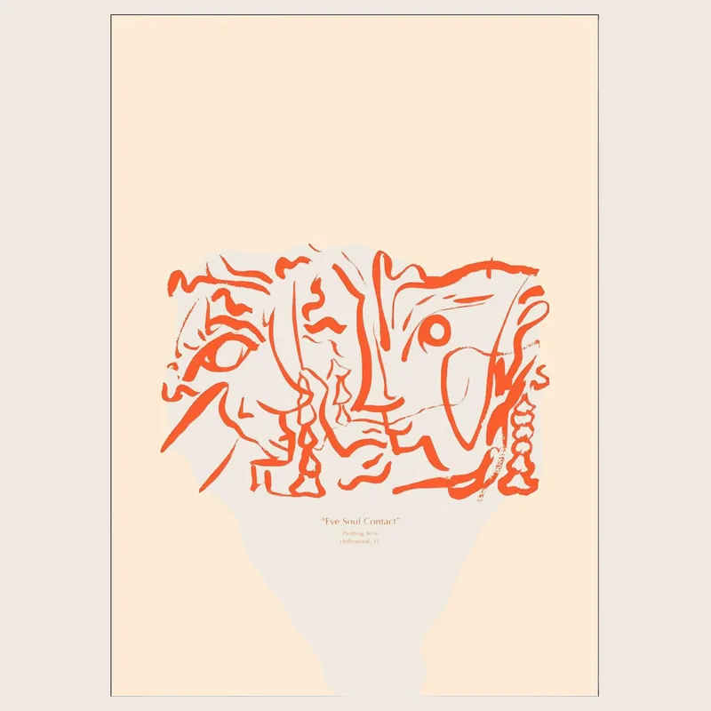 The Poster Club x Lucrecia Rey Caro - Soul Contact 01