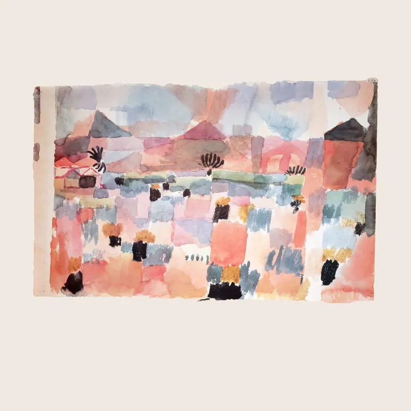 Paul Klee - St Germain Tunis Vista Dal Mare