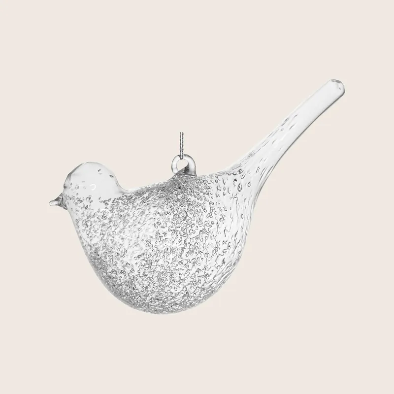 Glass Bird Ornament - Shishi