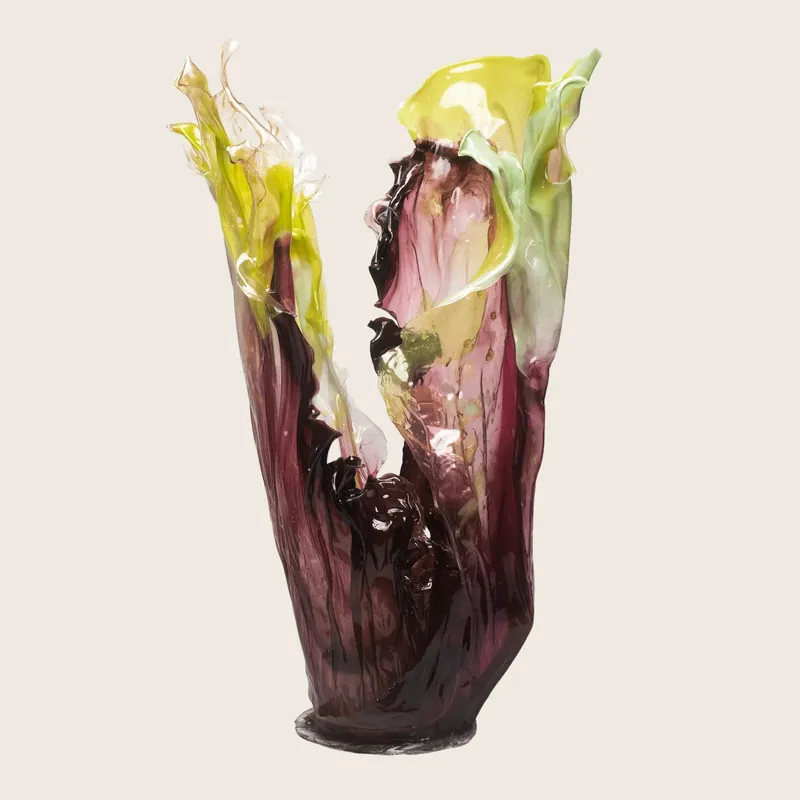 Berry Bioplastic Vessel - Caroline Zimbalist (Consigned)