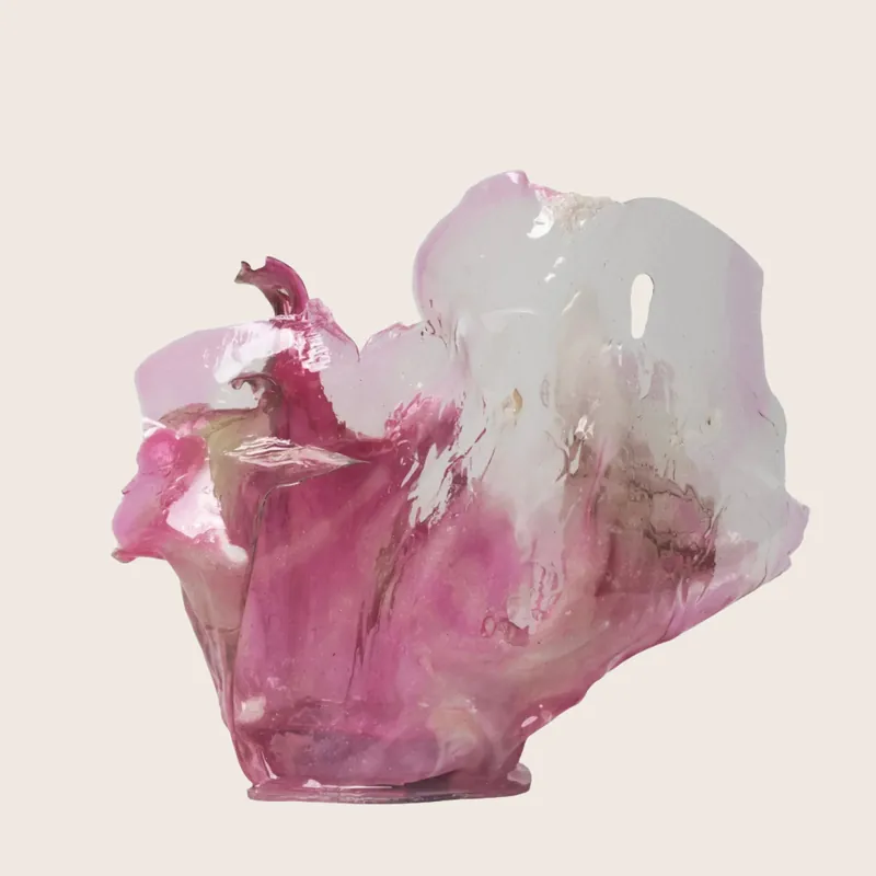 Pink Angel Bioplastic Vessel - Caroline Zimbalist (Consigned)