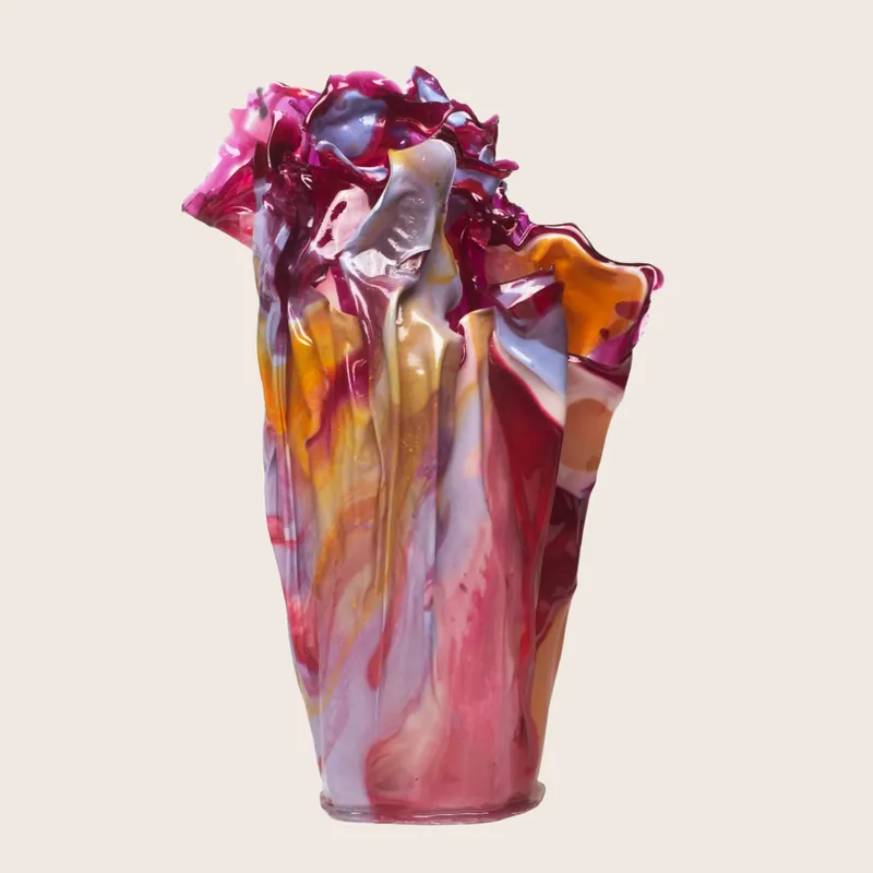 Spring Garden Bioplastic Vessel - Caroline Zimbalist (Consigned)