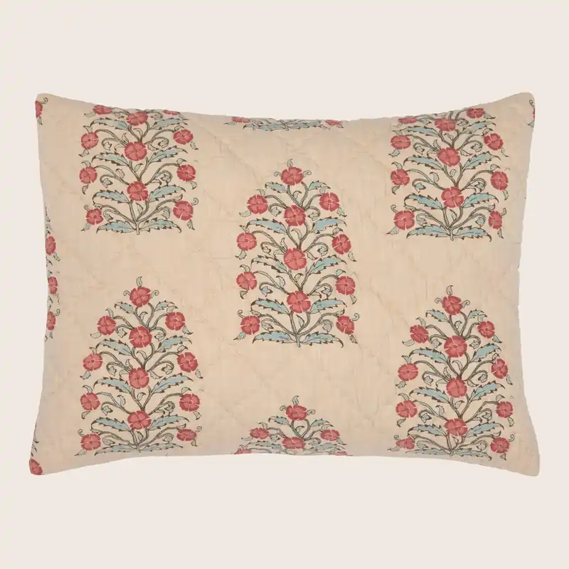 Misha Woven Quilted Sham - John Robshaw (Leased)
