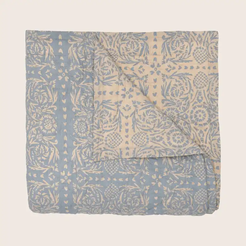 Raasia Woven Quilt - John Robshaw (Leased)