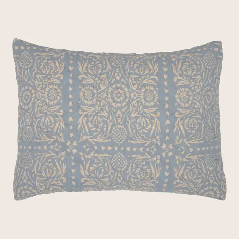 Raasia Woven Quilted Sham - John Robshaw (Leased)