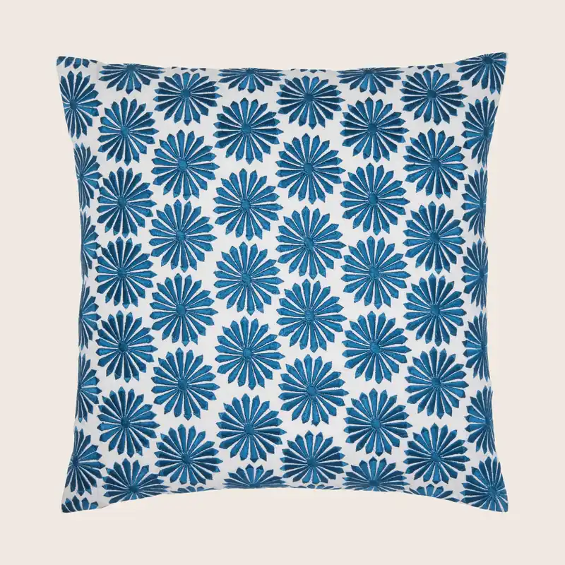 Reyansh Embroidered Pillow - John Robshaw (Leased)