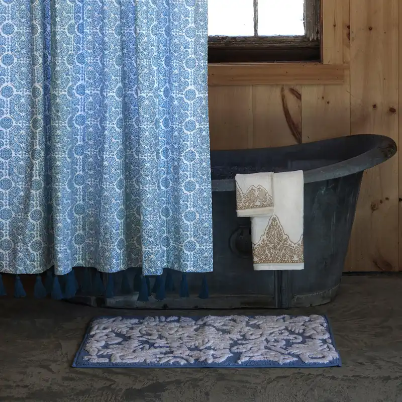 Sahil Organic Shower Curtain - John Robshaw (Leased)