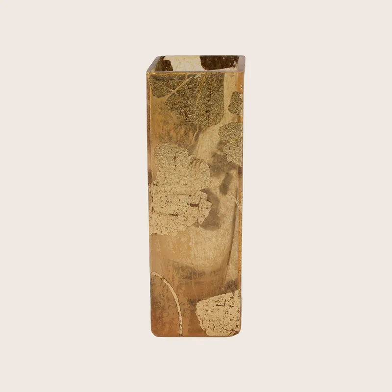 Gingko Copper Gold Vase - Aviva Stanoff