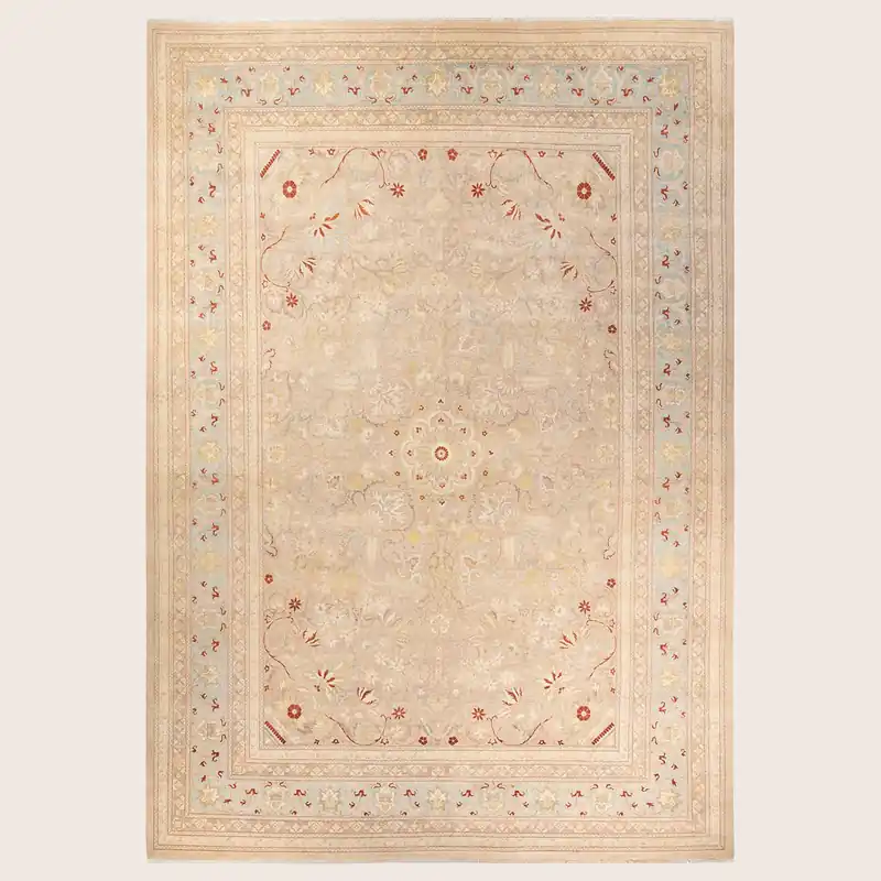 Beige Samsara Wool Rug - 10'1" x 14'4"