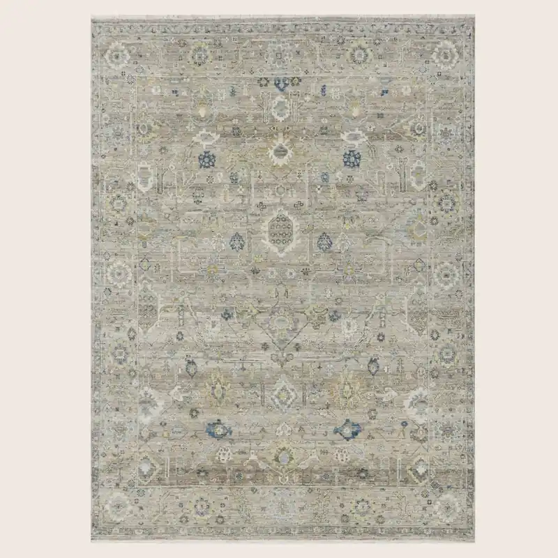 Camel Antique Revival Wool Rug - 7'7" x 9'10"