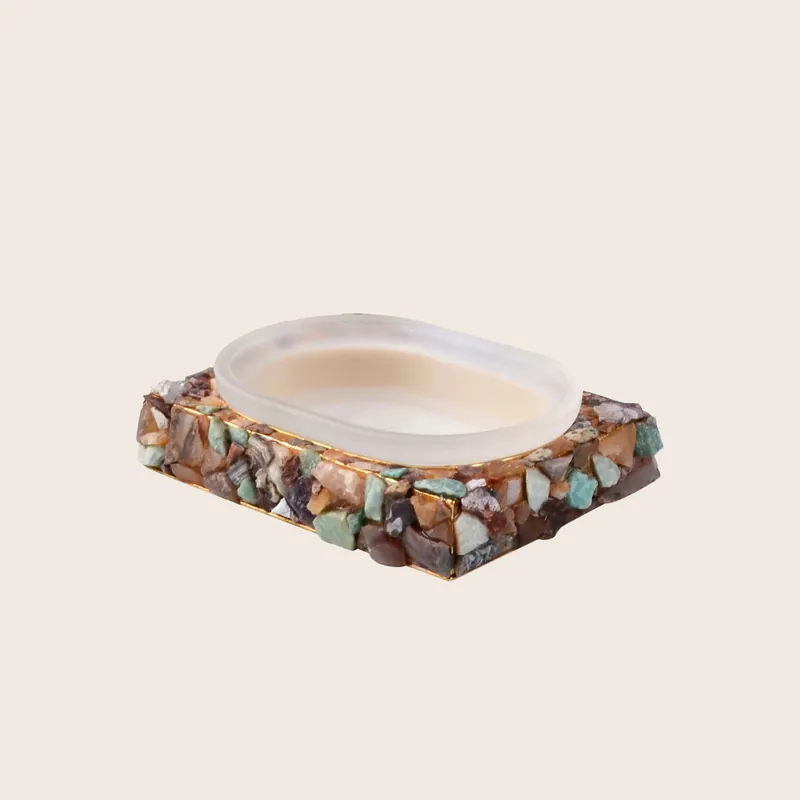 Mojave Rectangle Soap Dish - Mike & Ally Inc.