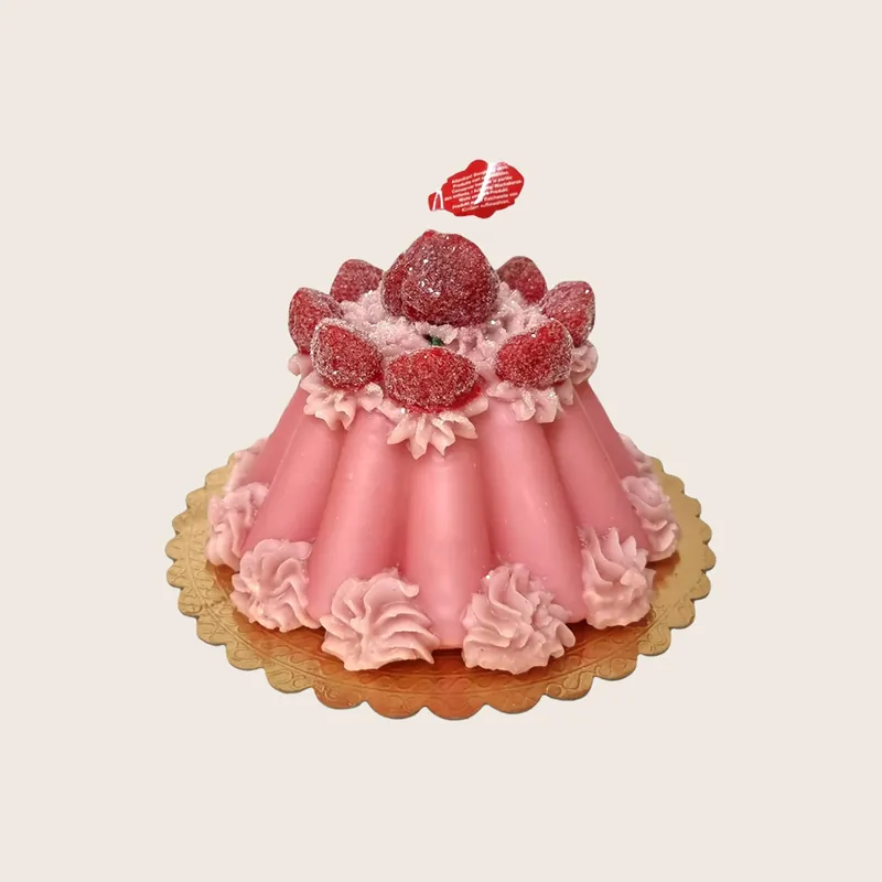 Pink Pudding Candle - Cereria Introna Srl
