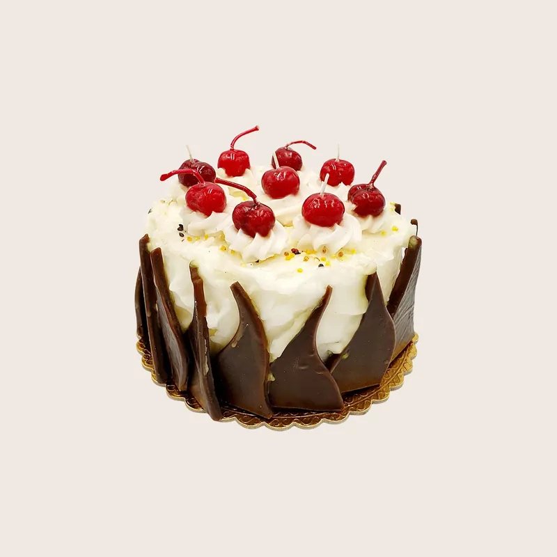 Chocolate Cherry Cake Candle - Cereria Introna Srl