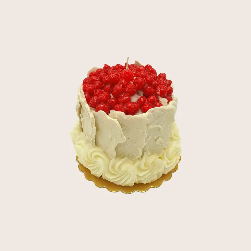 White Chocolate Cake Candle - Cereria Introna Srl