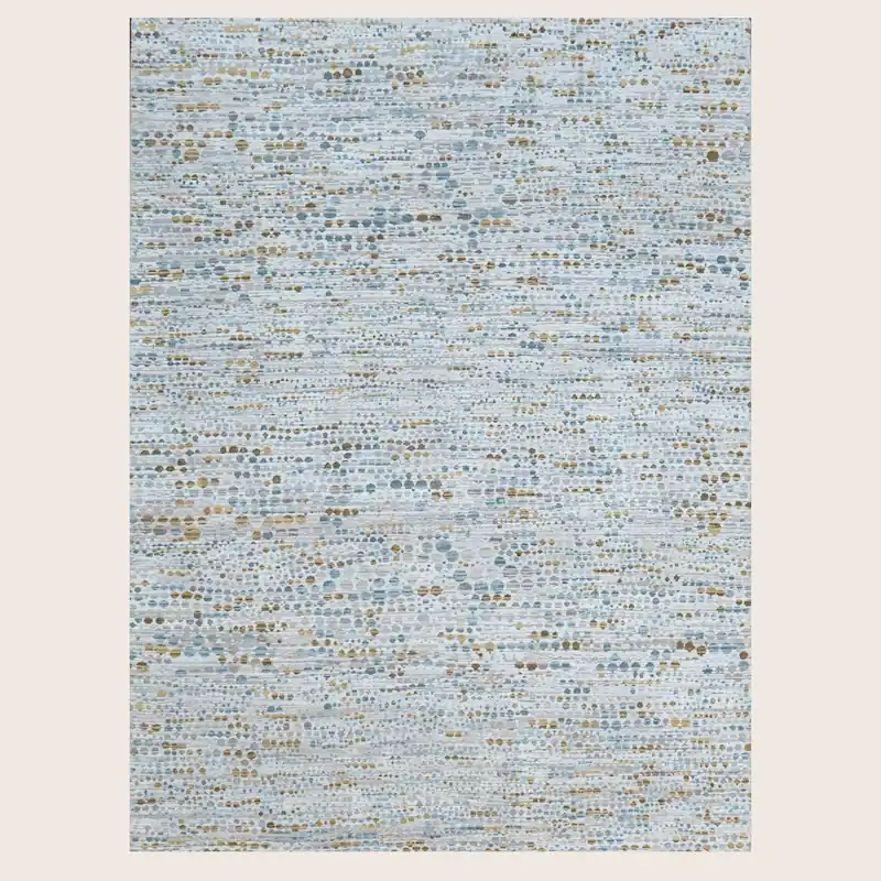 Contemporary Silk Wool Blend Rug - Phoenix Carpets