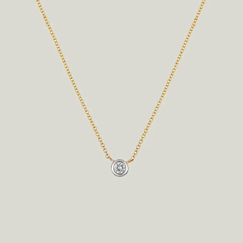 Delicates 1 Diamond Necklace, 16" - Eden Presley (Consigned)