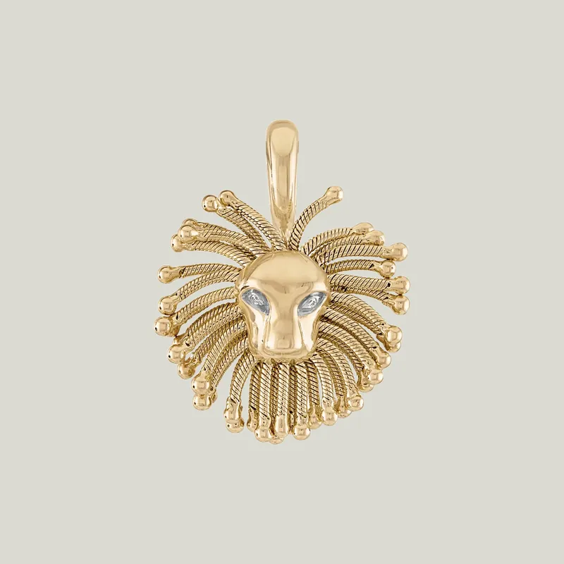 Roar Lion Baby Pendant - Eden Presley (Consigned)