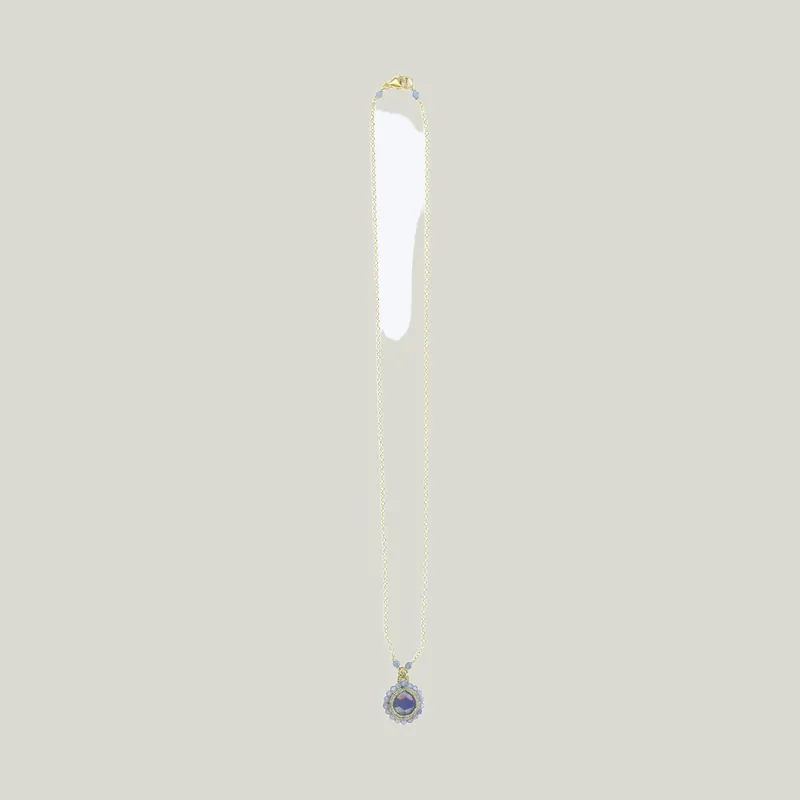 Caged Tanzanite Necklace - Danielle Welmond (Leased)