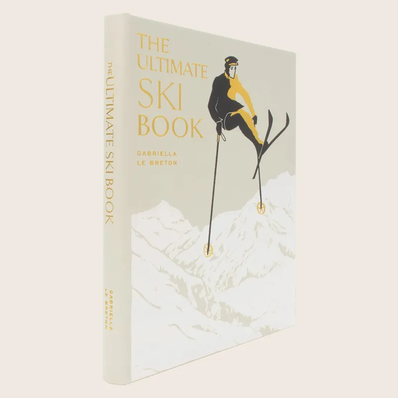 The Ultimate Ski Book Leather Bound Edition - Graphic Image