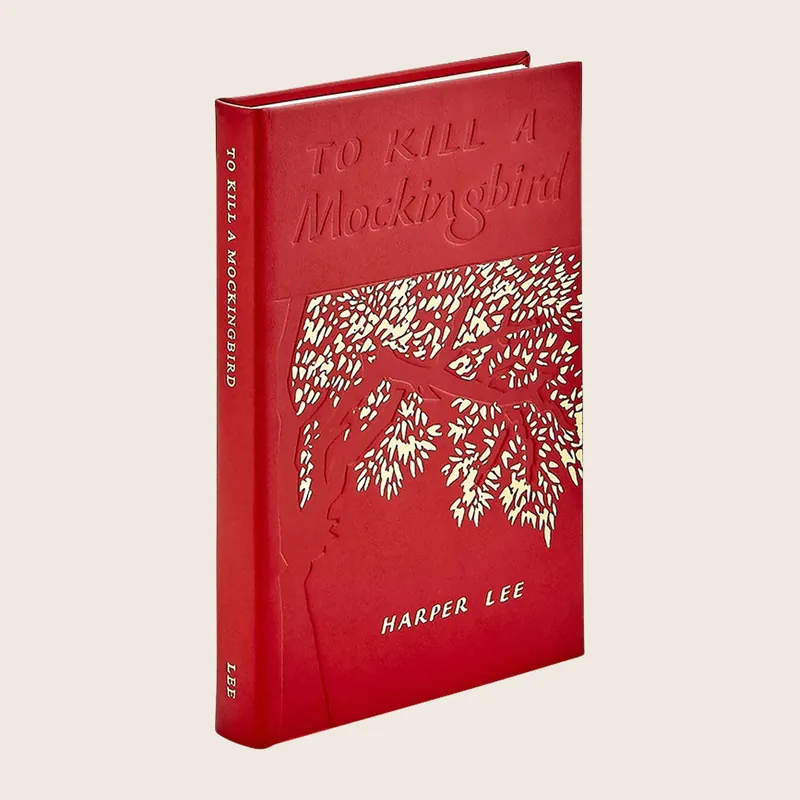 To Kill a Mockingbird Leather Bound Book - Graphic Image