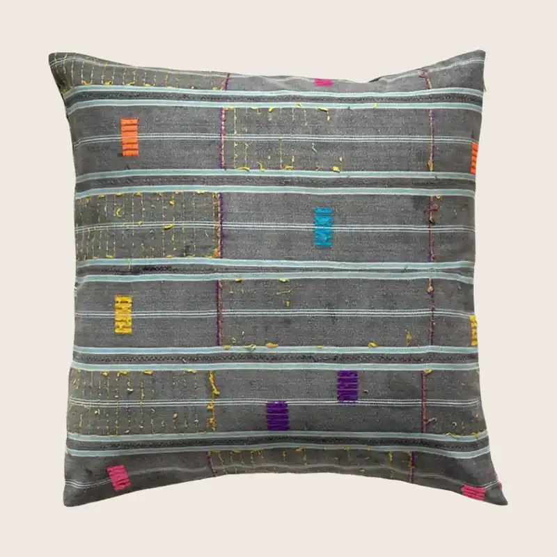 Kente Cloth Pillow - Threads Soft Goods