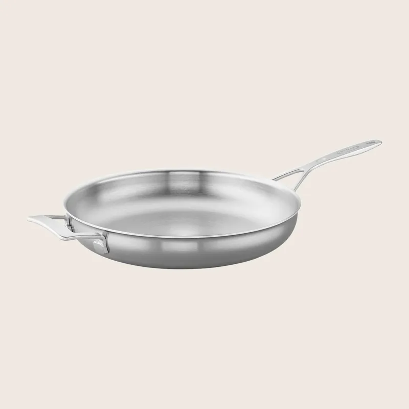 5-Ply 12.5-inch Stainless Steel Fry Pan