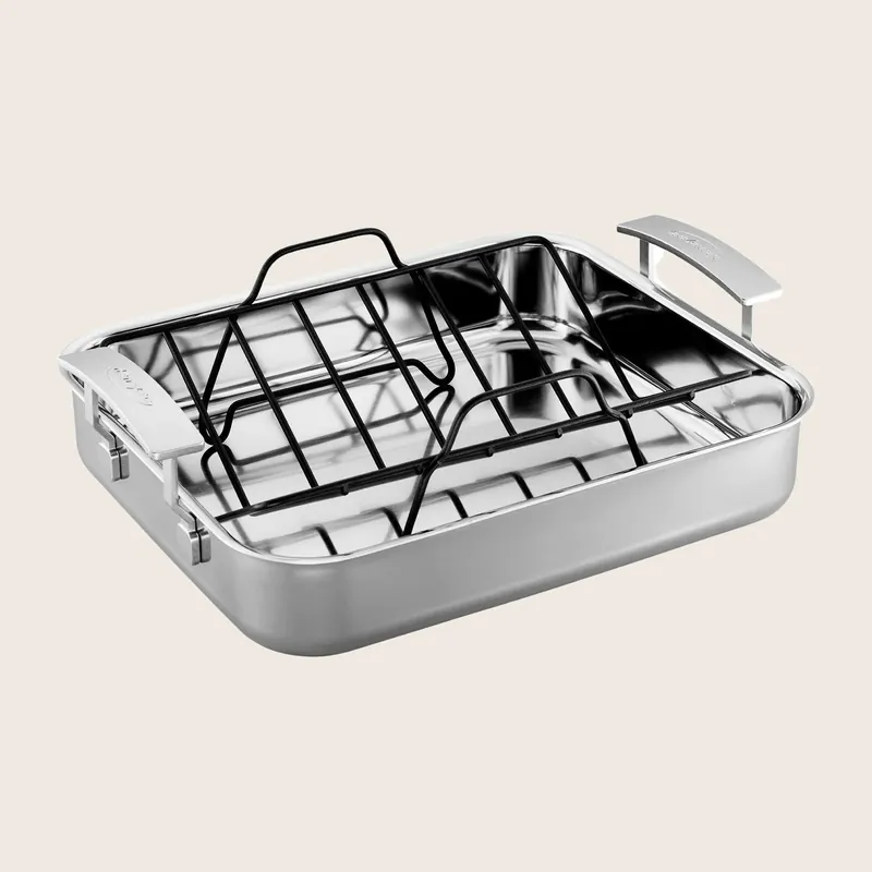 5-Ply Stainless Steel Roasting Pan