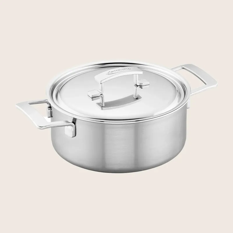5-Ply 5.5-qt Stainless Steel Dutch Oven