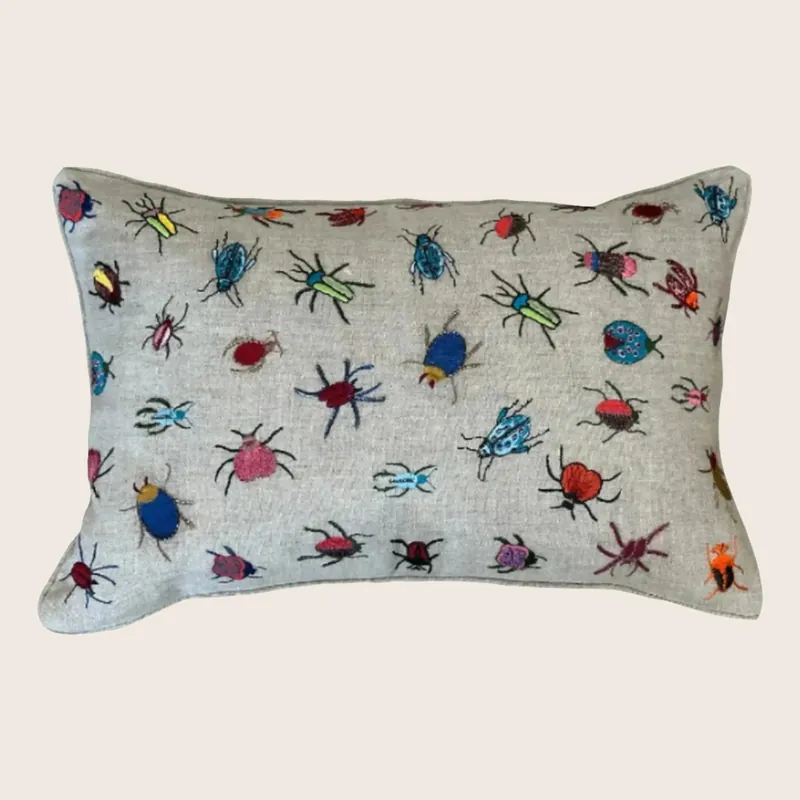 Bugsy Lumbar Pillow - Threads Soft Goods (Drop Ship)