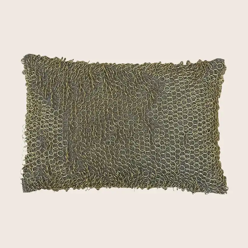 Brass Ring Lumbar Pillow - Threads Soft Goods (Drop Ship)