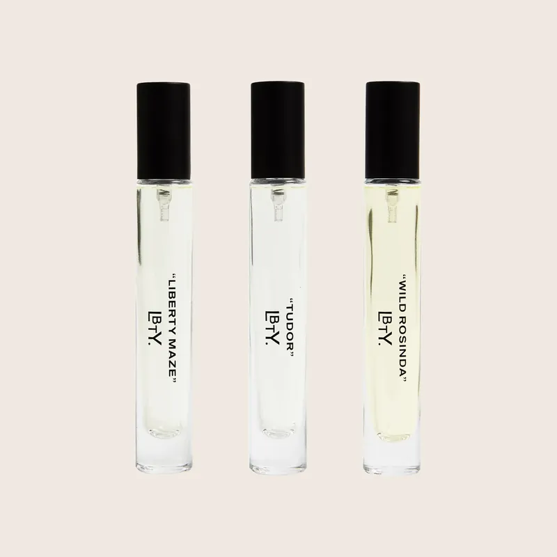 LBTY. Discovery Set 3 x 8ml Fragrances - Tudor, Liberty Maze and Wild Rosinda