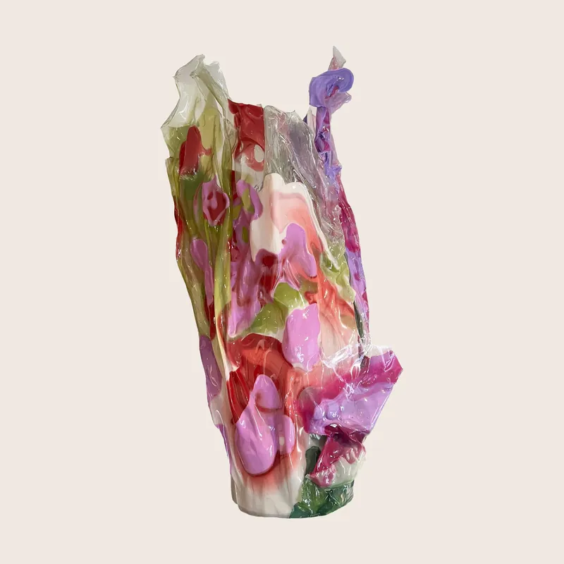 Mauve Bioplastic Vessel - Caroline Zimbalist (Consigned)