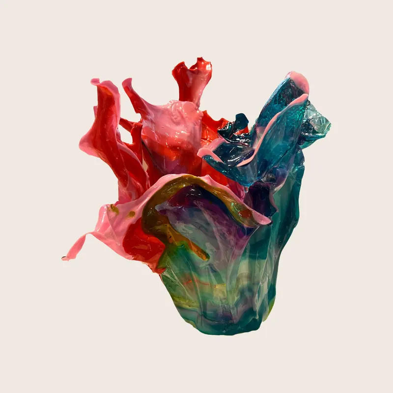 Candy Bioplastic Vessel - Caroline Zimbalist (Consigned)