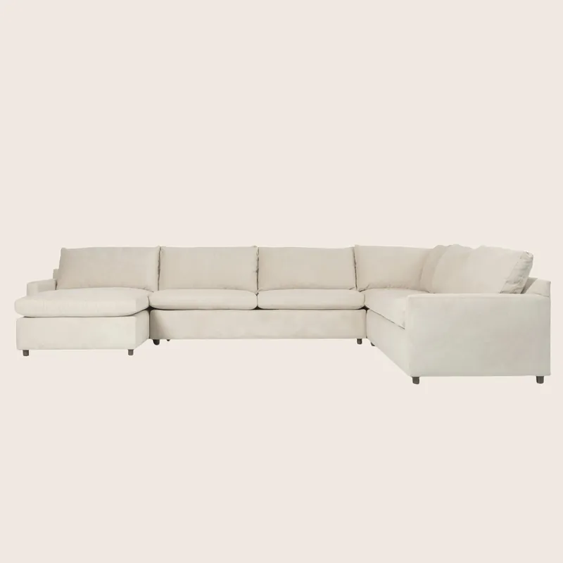 Lucali 4-Piece Sleeper Sectional