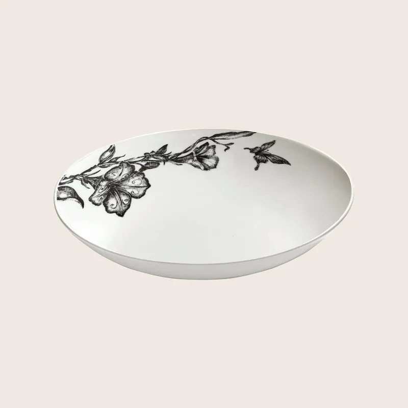 Unity Medium Oval Bowl, Magical Blossom - Serax Us Inc