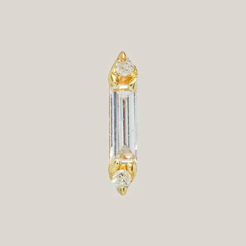 Dazzle Stud with Diamond - Scosha (Consigned)