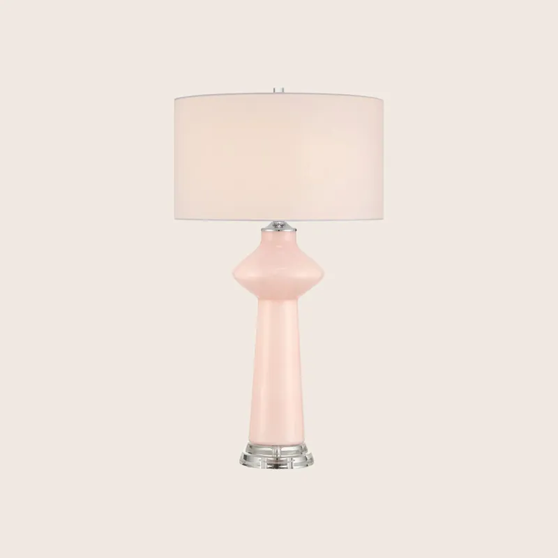 Henrietta Pink Table Lamp - Currey & Company