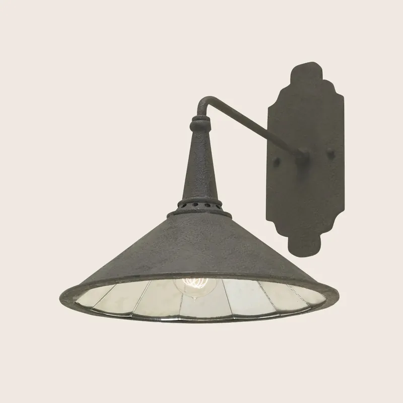 Manuscript Black Wall Sconce - Currey & Company