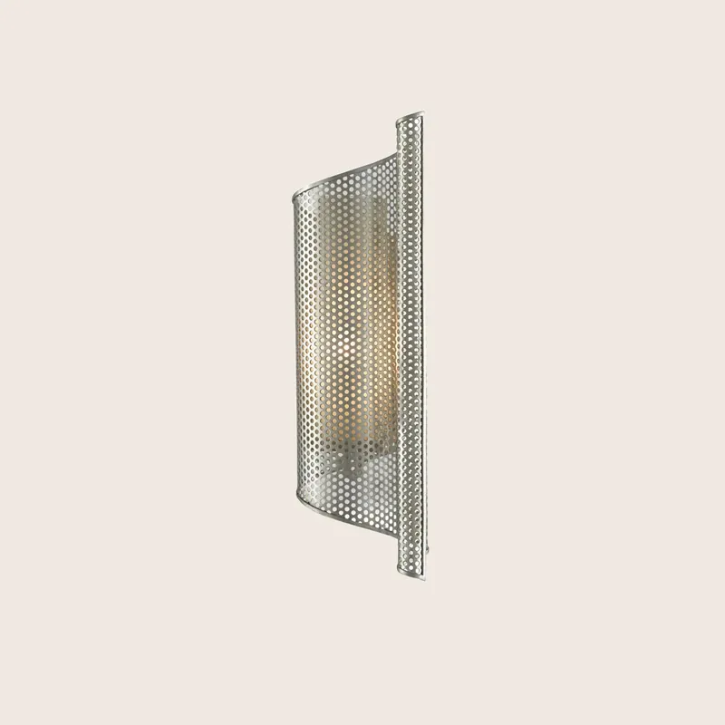 Penfold Silver Wall Sconce - Currey & Company