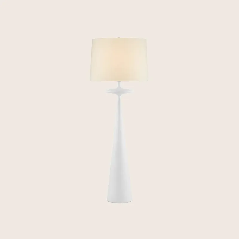 Giacomo White Floor Lamp - Currey & Company
