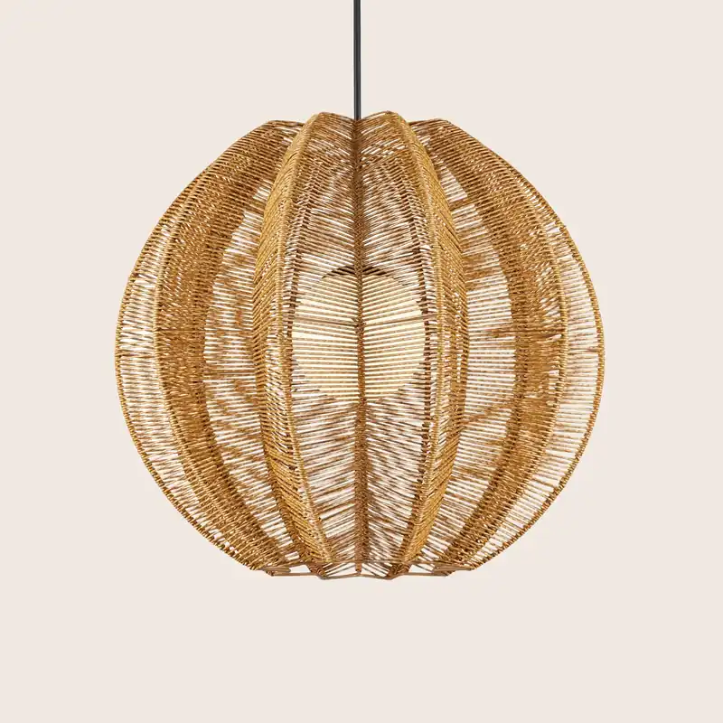 Barbary Fluted Outdoor Pendant - Currey & Company